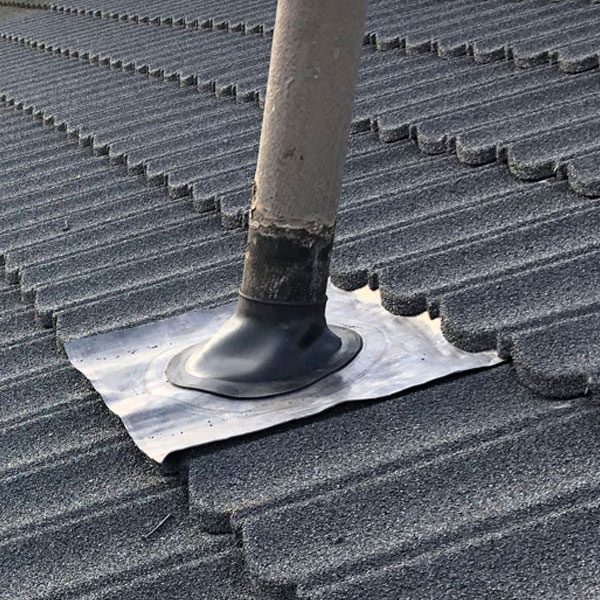 Chimney on roof top